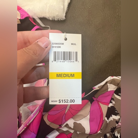 TRINA TURK Lynx Swim Tunic Sarong Coverup Size Medium NWT - Picture 6 of 6